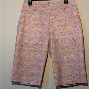 NIKE GOLF Women's Paisley Shorts BEAUTIFUL~Size 6